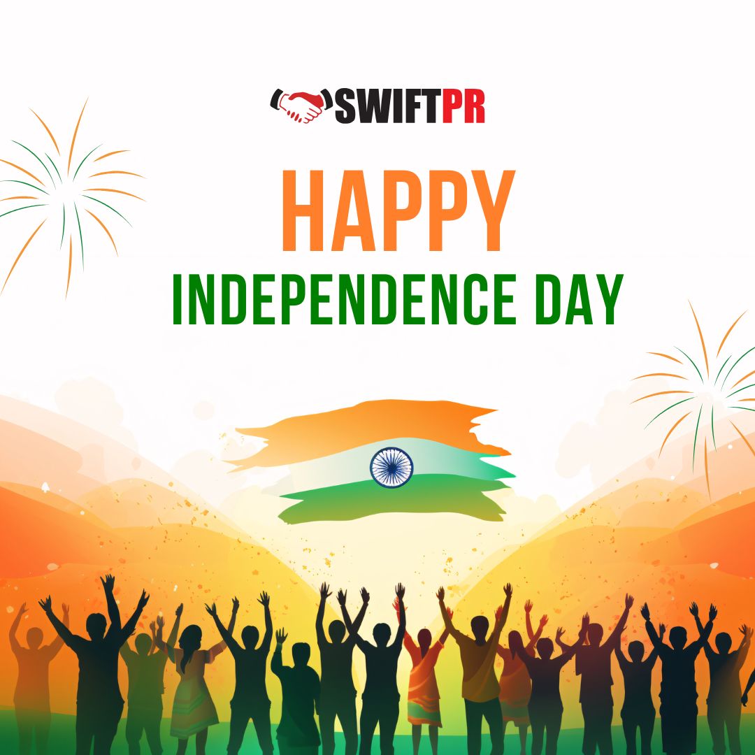 SwiftPR1's tweet photo. Keshari in our hearts, shanti in our minds, harit in our dreams — that’s the spirit of India! Happy Independence Day!

#tricolorvibes #indiacelebrates #freedomfestival #proudtobeindian #independencedayindia #azadikaamritmahotsav #indiaforever https://t.co/TXfMDriNyY