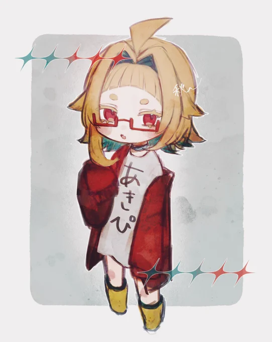 #きゃらめるあきあーと らくがき デフォルメ上手くなったかな?