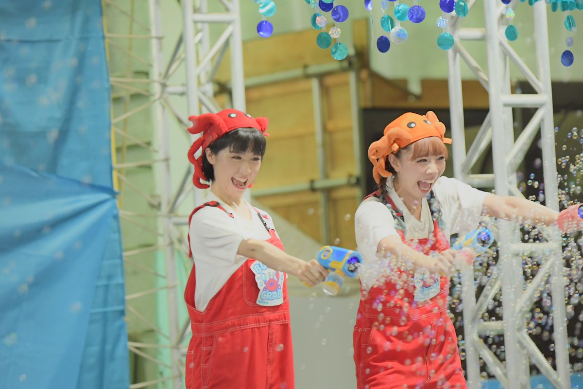 EleanorPan's tweet photo. この夏狭山スキー場でショーに出演しています！🪼🦀
夏の思い出作りに是非お越しください🫧
泡だらけ、びしょ濡れにしますよ〜！
9月末までやってます🌻 https://t.co/VRY1rBbjKj