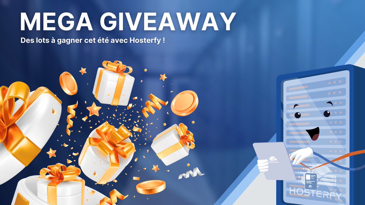 🎉 MEGA GIVEAWAY🎉

Des récompenses exclusives à gagner ! 🔥

Tablette Lenovo
Cartes Steam
Clavier, Souris, Casque et plus à gagner !

1️⃣ Rejoins notre Discord
2️⃣ RDV dans le salon annonces

🔗 discord.hosterfy.com

#Giveaway #Concours #Discord #Hosting #Minecraft