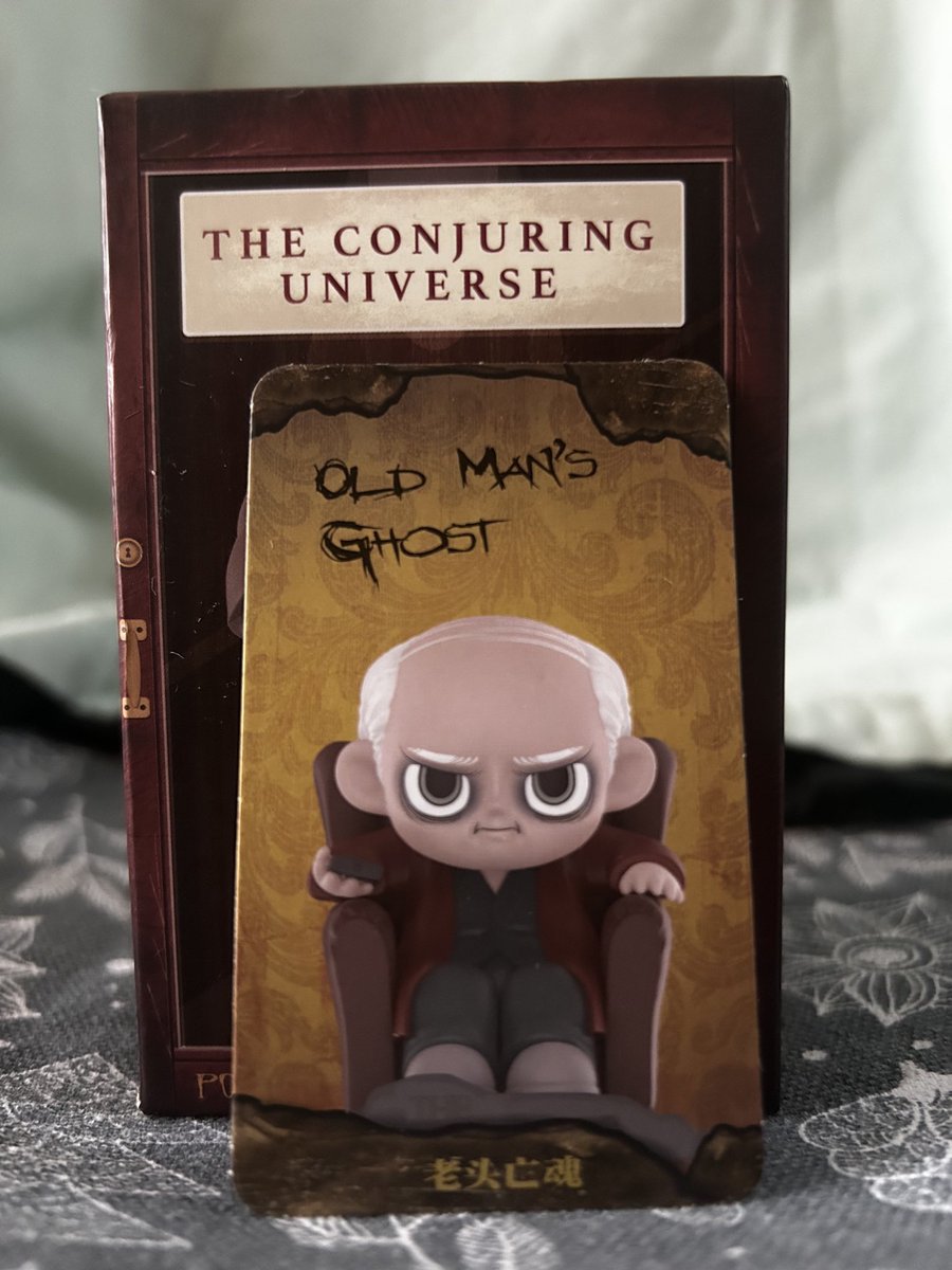 rouxcart's tweet photo. ▸ wts | lfb | help rt | ph

the conjuring universe set

includes old man's ghost &amp; samurai suit

- PHP 1000 (800 if PAYO)
- sealed foil

mop: gcash 
mod: sdd | j&amp;t https://t.co/qOHE9kW5du