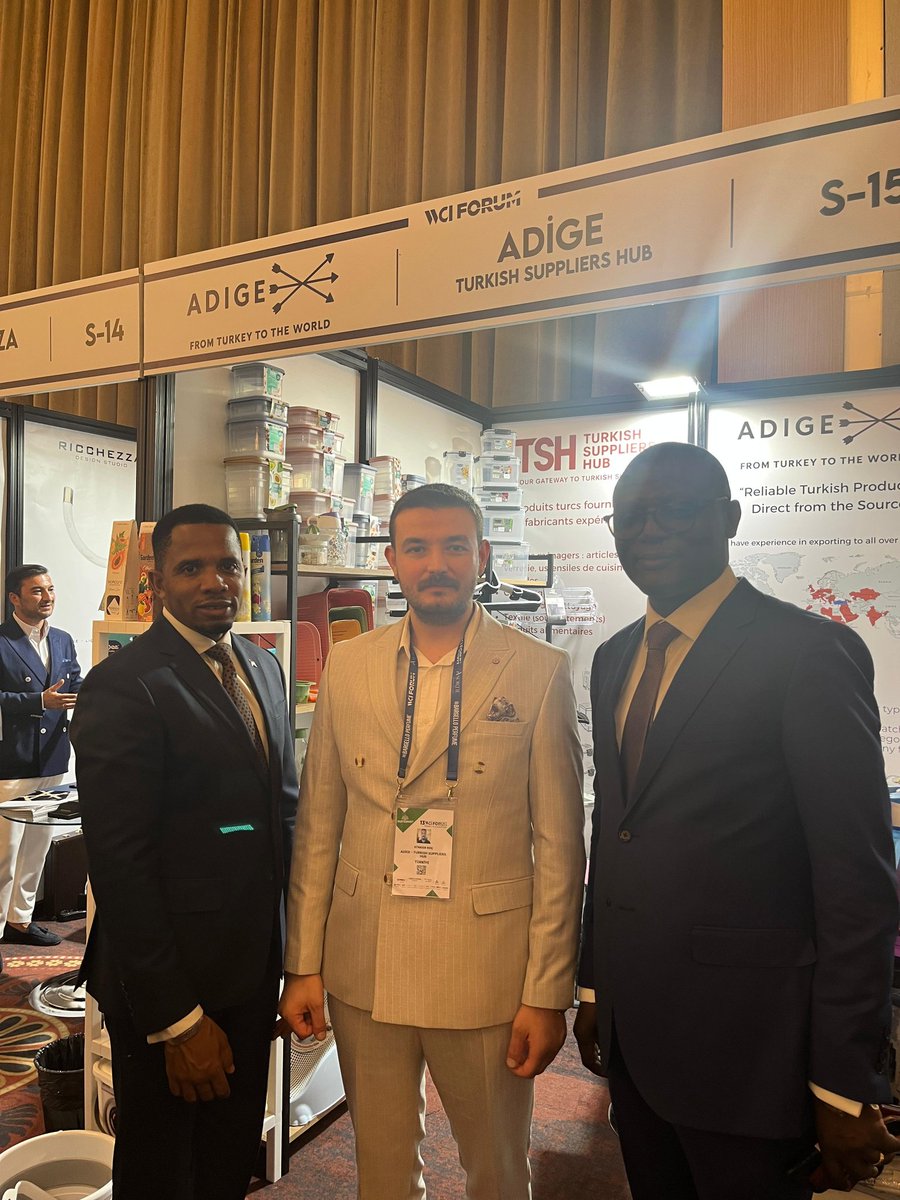 🇬🇲🤝🇹🇷 13.WCI İş Forumu’nda, Gambiya Enformasyon, Medya ve Yayın Hizmetleri Bakanı Dr. Ismaila Ceesay ile Gençlik ve Spor Bakanı Hon. Bakary Y. Badjie standımızı ziyaret etti.
Dünyaya uzanan ticaret köprümüzü Afrika’ya taşıyoruz! 🌍 
<a href="/utkubengisu/">utkubengisu</a> <a href="/ISMAILACEESAY/">Dr. Ismaila Ceesay</a> <a href="/BaksBadjie/">Hon. Bakary Y. Badjie</a>