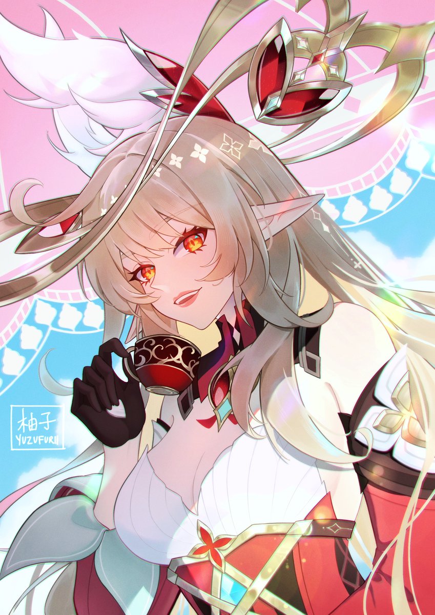 here for the hexenzirkel tea party? 🫖

#Alice #GenshinImpact #アリス #原神