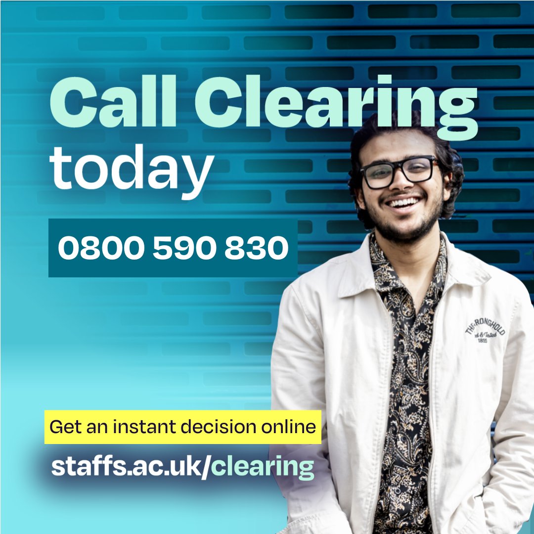 University of Staffordshire tweet media