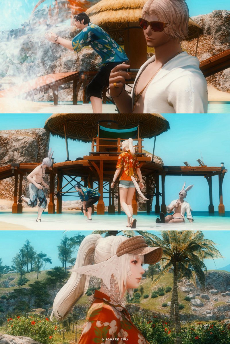 elf_pic's tweet photo. ⦗  夏のピクニック.ᐟ  ⦘
🏝️︙#FFXIV︙#CWLS_Rf https://t.co/lHQdRqcrvw