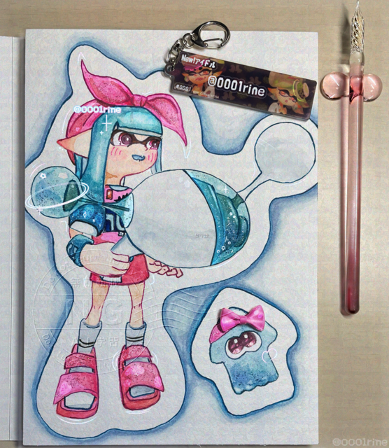 0001rine's tweet photo. 💫#splatoonart https://t.co/iuhXWkHzQ9