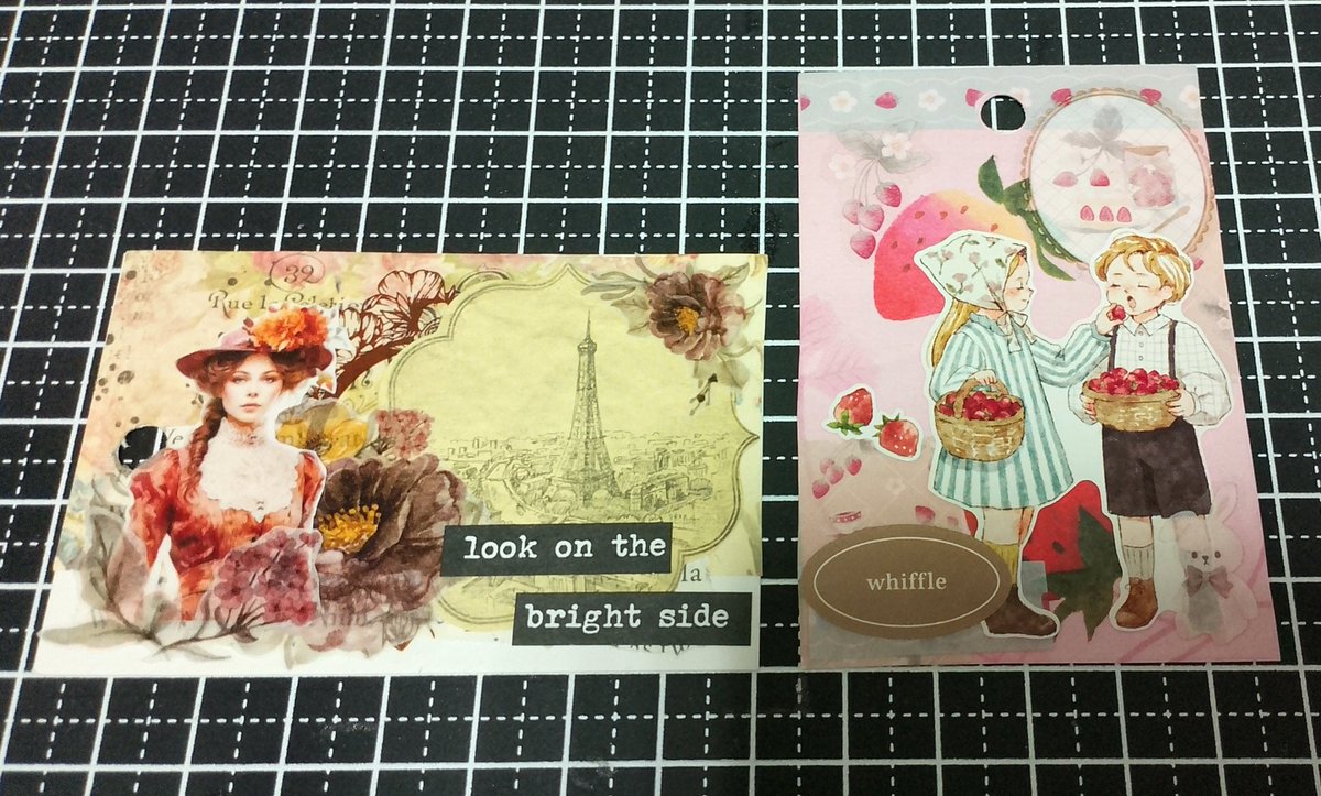 コラージュ素材 厚紙錆タグ♡ ブルーコード Collage - Search / X