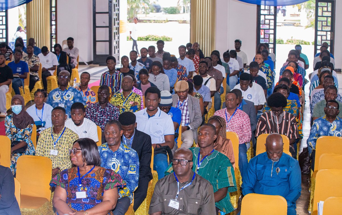The Dept. of Sociology hosted its 9th GSAA Conference as part of its 75th anniversary. 

Prof. Peace Tetteh called for tech-driven, multidisciplinary collaboration to keep sociology relevant.

#UGNews 
#ImpactfulResearch