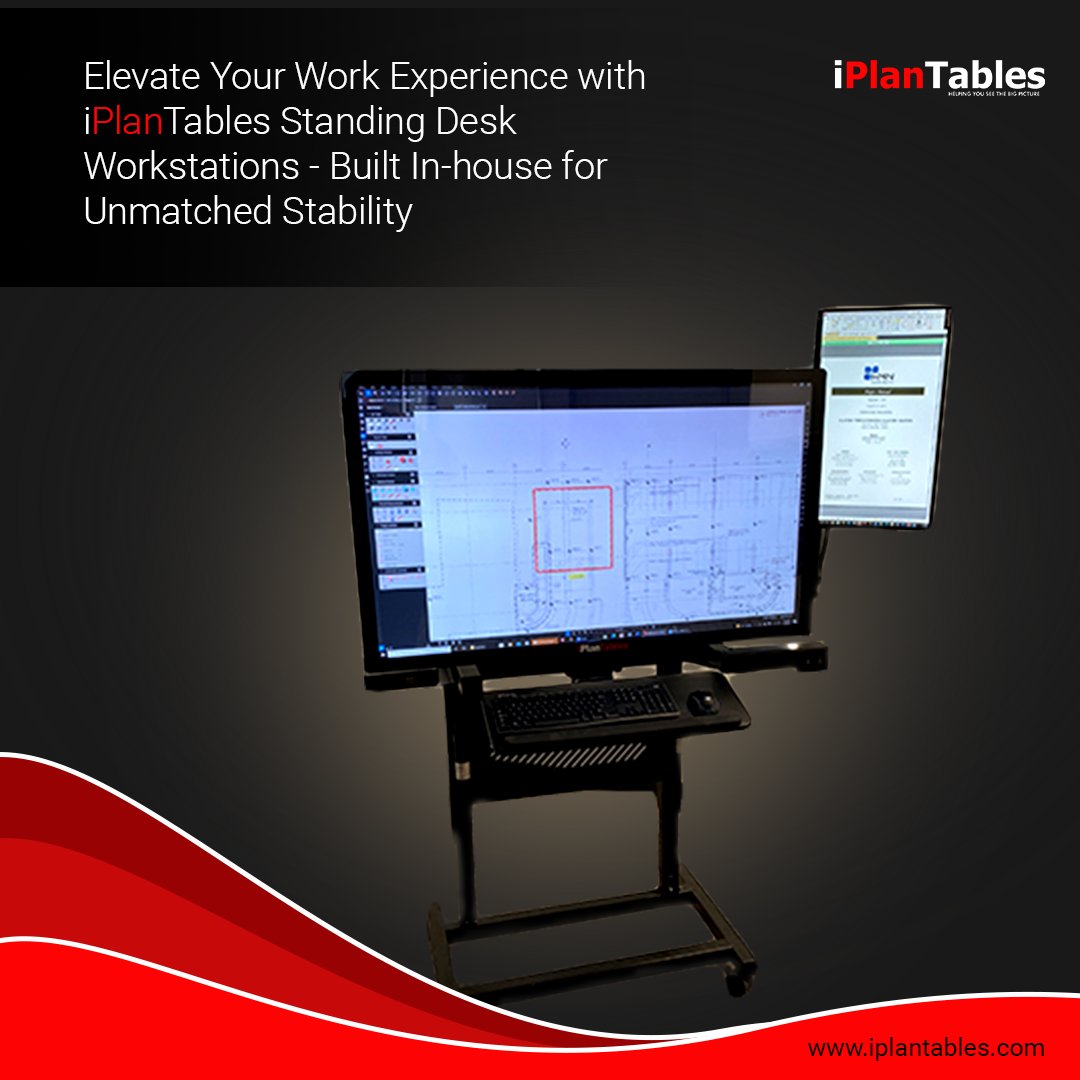Boost your efficiency and well-being with our stand desk workstations!
Standing Desk Workstations – iPlanTables Builds Their Own Stands In-house.

hubs.li/Q03zY6NF0

#iplantables #touchscreenmonitor #USA #BlueBeam #Procore #multitouchscreen #largetouchscreen #touchscreen