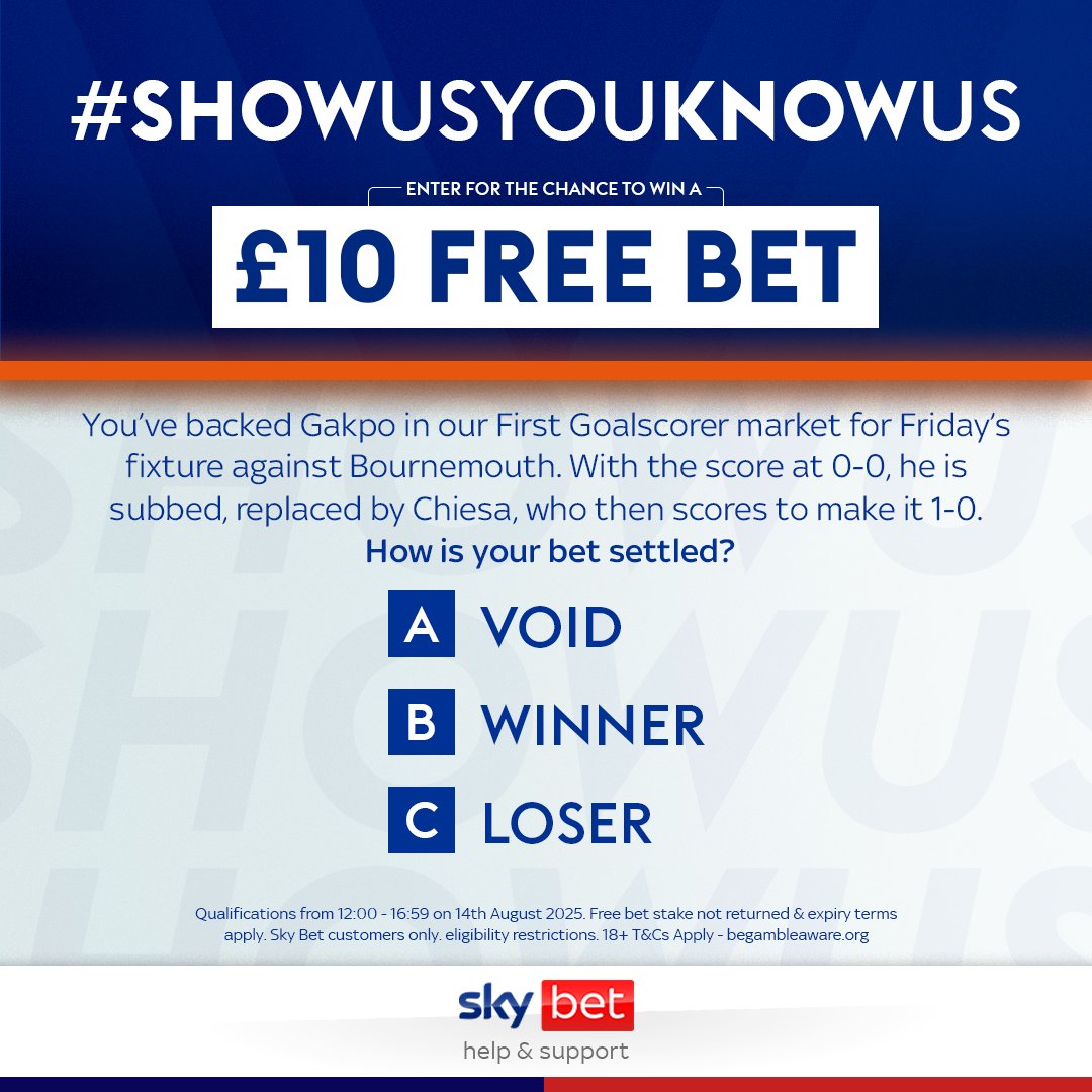 Sky Bet Help tweet media