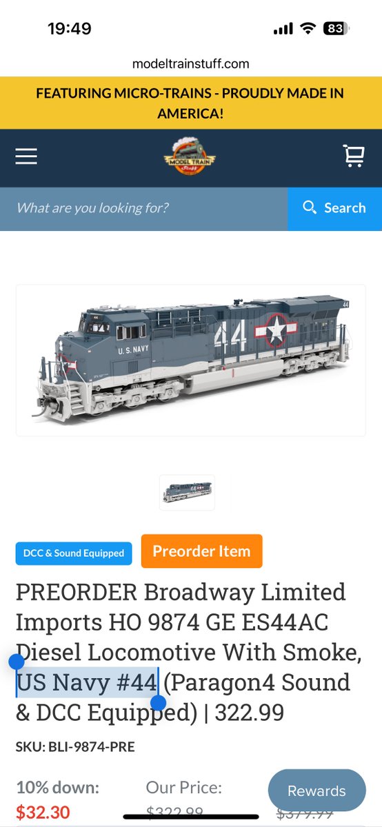 調べても実車が出てこないんですが何なんですかねこのES44ACは…
BLIが思いつきで製品化した珍車ってこと？？