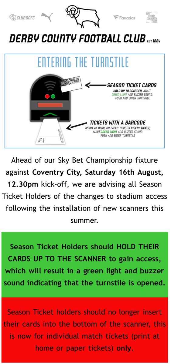 Applegrammer's tweet photo. #dcfcfans get there early Saturday… this will cause queues I’m sure #dcfc https://t.co/4R4h9uYix1