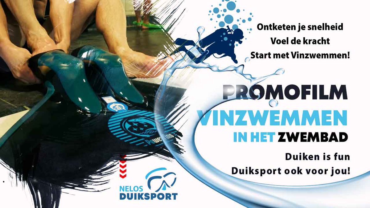 Er is een nieuwe korte promofilm over vinzwemmen in het zwembad beschikbaar op ons NELOS-YouTube-kanaal: youtu.be/-G6UThayZ_4
#vinzwemmen
