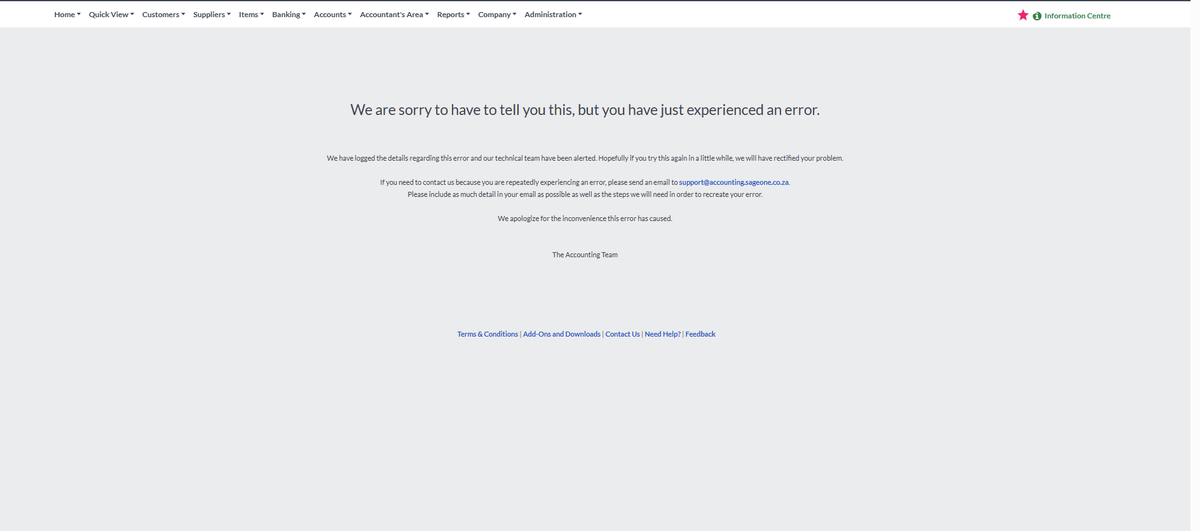 natscroobs's tweet image. I hate this message, we have 4 licences and we see this screen at least 4 times a day... no assistance from SAGE #sagecloud 🤯🤯