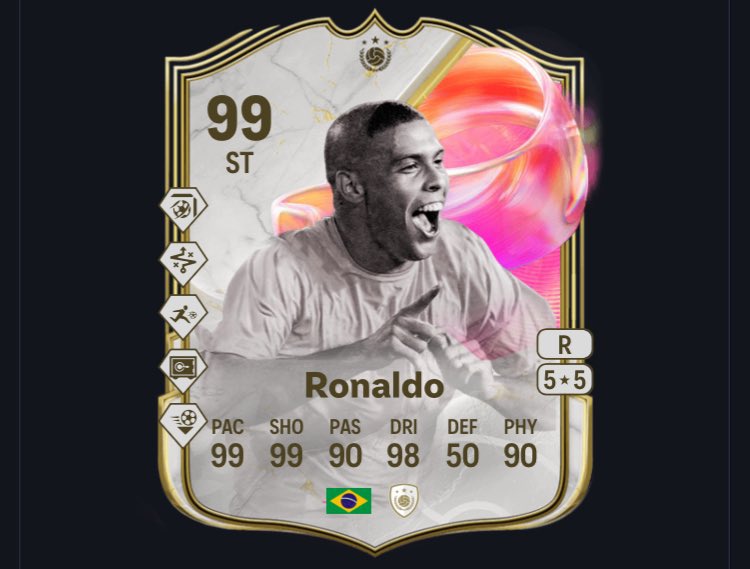 اغلب اللاعبين الي ريتهم 99 راجعين يوم الجمعة 🔥 

• 🇦🇷 99 ميسي

• 🇪🇸 99 يامال

• 🇧🇷 99 الظاهرة

• 🇧🇷 99 بيليه 

• 🇵🇹 99 نونو مينديز

• 🇫🇷 99 مبابي

• 🇳🇴 99 هانسن

• 🏴󠁧󠁢󠁥󠁮󠁧󠁿 99 ويليامز

جهزوا بوتاتكم للحلب