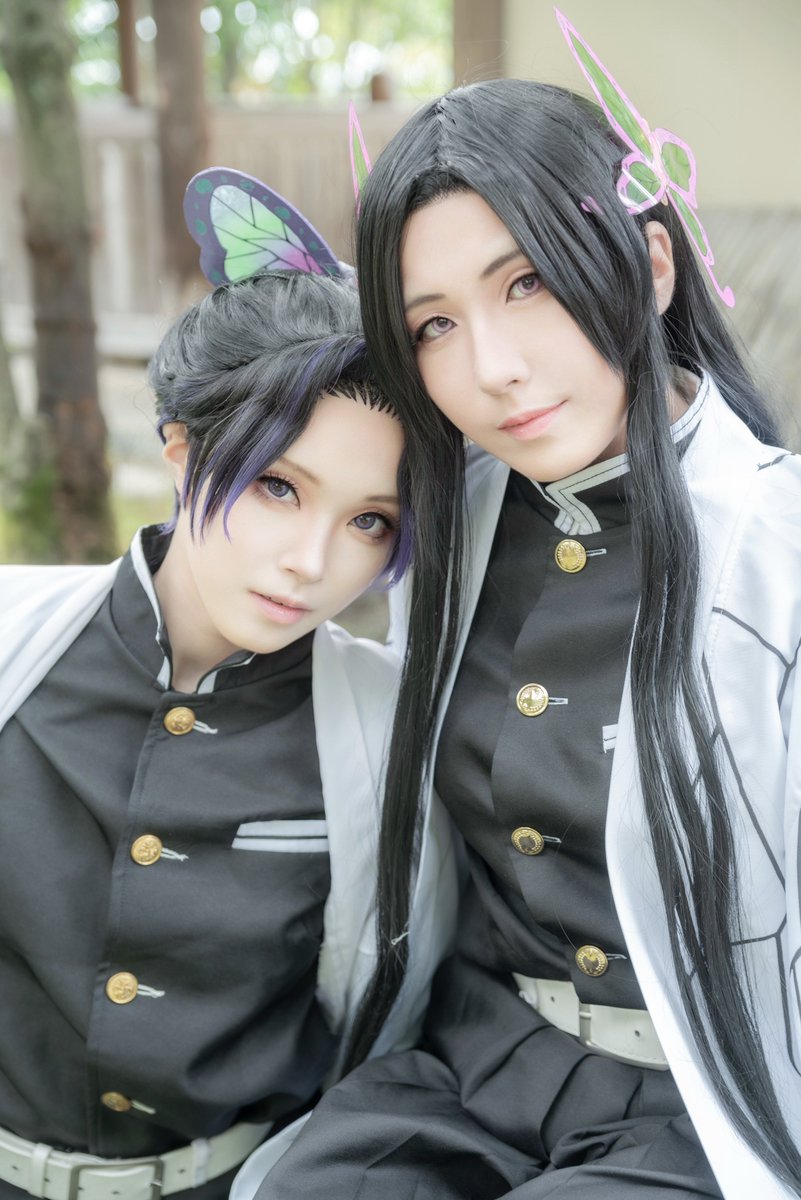 Cosplay/コスプレ〛鬼滅 胡蝶しのぶ🦋柱前 胡蝶カナエ:@sakuro0206