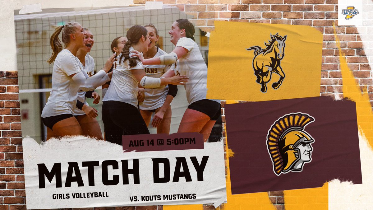 MATCH DAY: Our Lady Trojans take on the Kouts Mustangs tonight in a preseason volleyball scrimmage! Join us at Chesterton High School at 5:00 PM as we gear up for another exciting season.