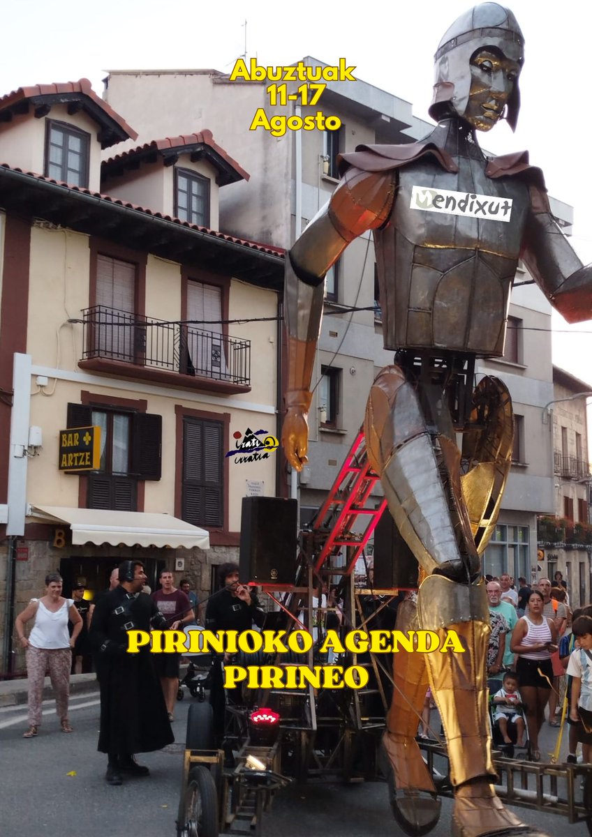 🗓 Bihar jai-eguna denez hemen duzue Asteko Agendaren azken eguneraketa !,Bota begiratu bat!

🗓 Como mañana es festivo, aquí tenéis la última actualización de la Agenda Semanal  ¡ Échale un vistazo!

📸 Irati irratia

iratiirratia.eus/index.php/aste…