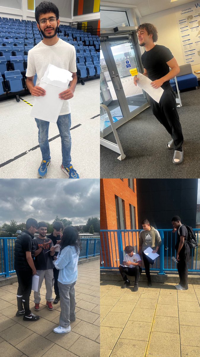 A fantastic morning watching our Y13s come in and collect their A-Level results. It has been the highest percentage of A*-As ever at Westfield Academy...... Well done Year13🎉