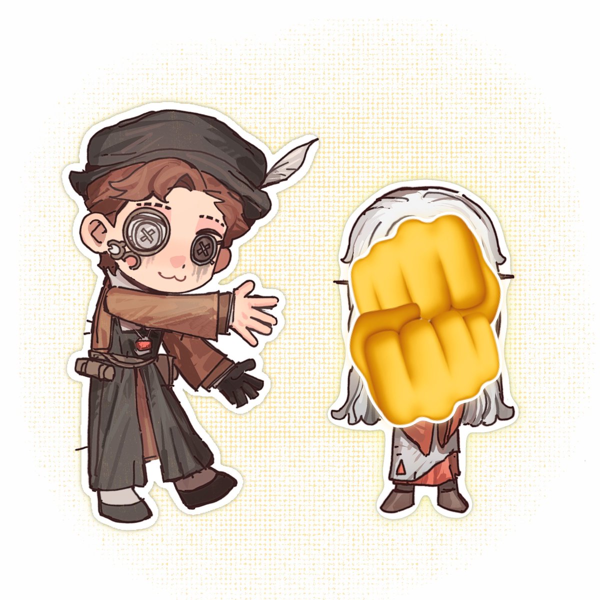 superlvdoudaxia's tweet image. 你们两个中有两个很可爱
#identityVイラスト #identityv #Orpheusidv