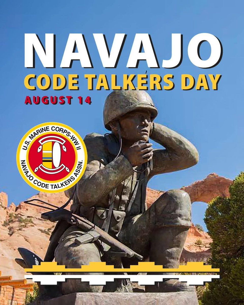 Beavertaillover's tweet image. #USMC #DEVILDOG  #NAVAJO @TonytheTiger57      🦅🌎⚓️🪶🪶    These Native American Marines played crucial role in developing and using an unbreakable code based on the Navajo language, which significantly aided the Allied victory in the Pacific.