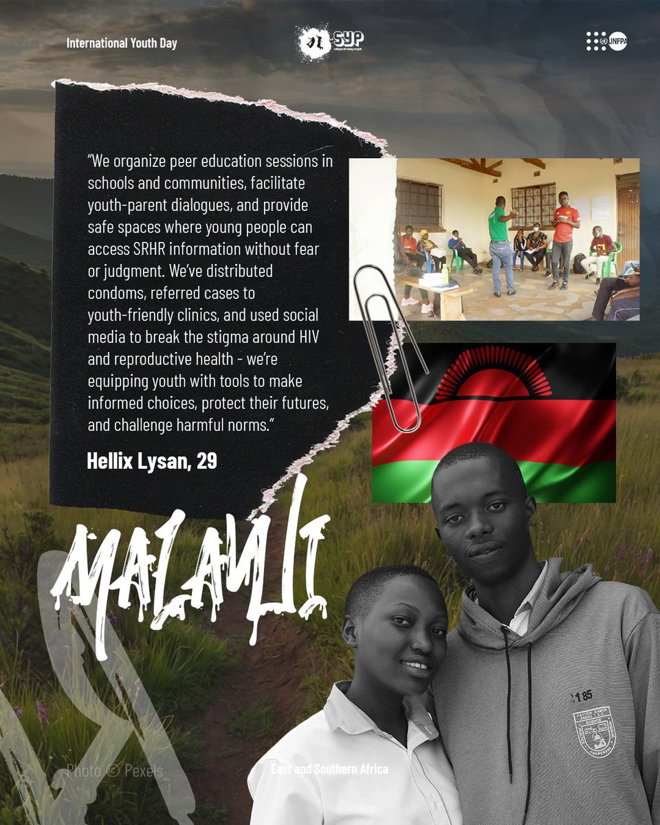 UNFPA_ESARO's tweet image. In #ESA, young people are leading the way in sustainable development, building inclusive communities, forging peace, &amp;amp; demanding a fairer, greener, and more just world worthy of the next generation. 🌍

Their #LocalActions are changing lives. What is your local action?

#IYD2025