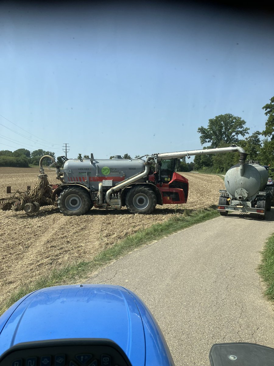 Jetzt Güllefahren und dann kann ich nächste Woche ans Zwischenfrucht säen gehen.