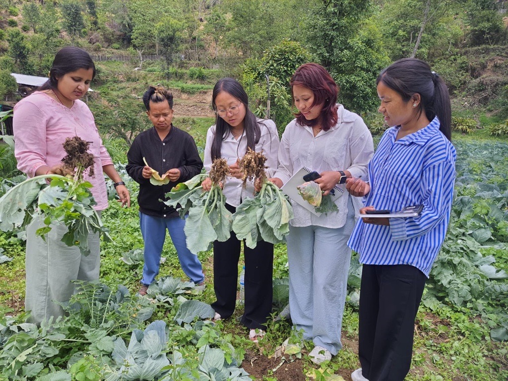WFP_Nepal's tweet photo. Imagine a community where farmers learn &amp; grow together!🌱

@WFP &amp; @Hello_MOALD through Farmer Nutrition Schools under #NAFHA project are planning to capacitate smallholder farmers👩‍🌾🧑‍🌾on how to boost their harvests, nutrition &amp; ensure long-term food security.

Thanks @GAFSPfund🙌 https://t.co/j9RfI2Jo0E