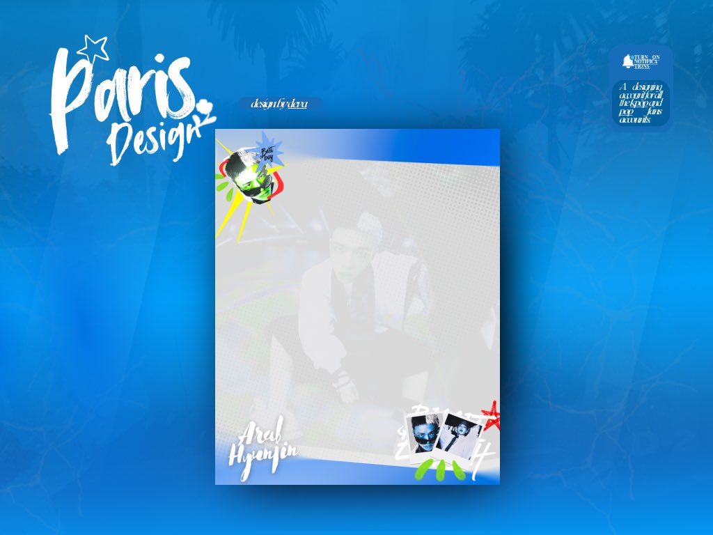 Our design for <a href="/ArabHyunjin/">𝘈𝘙𝘈𝘉 𝘏𝘠𝘜𝘕𝘑𝘐𝘕 💙</a>