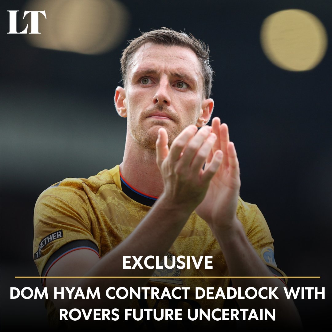 _ElliottJackson's tweet photo. 🚨 Exclusive: Dom Hyam's future at #Rovers is uncertain.

Blackburn don't want to lose any more key players for free. Player doesn't want to leave this summer but new contract offer hasn't been accepted.

All the details here.

https://t.co/g5UYr69033 https://t.co/PdcATtmaZS