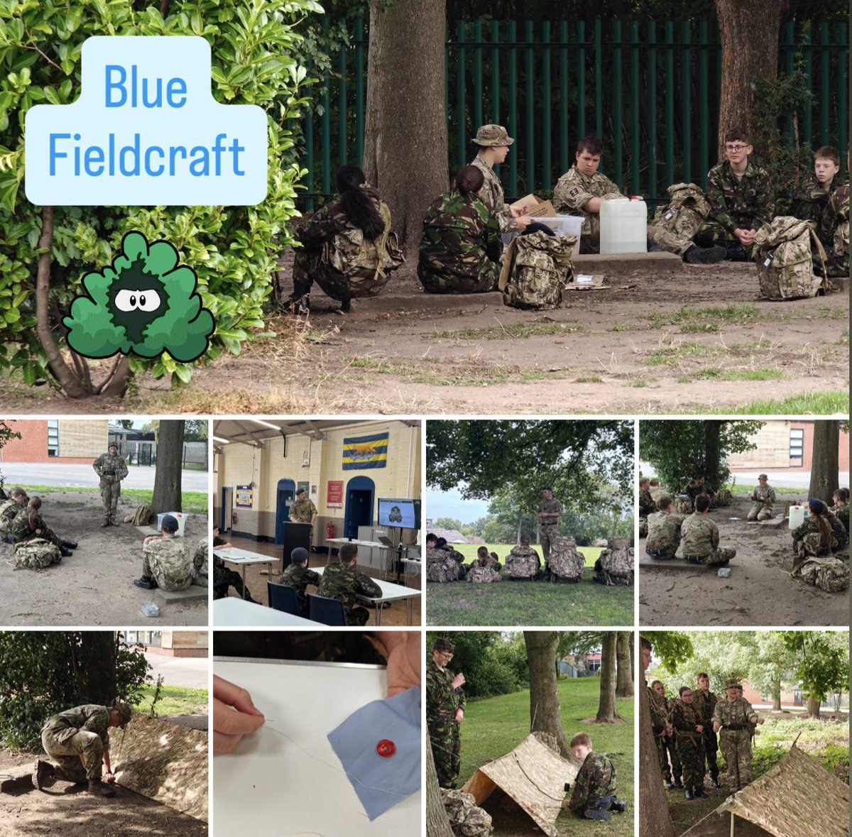 Making good use of our school holidays! Lots of our cadets have completed Blue Fieldcraft!! 🔵

Well done to everyone involved, the first stepping stone on the progressive system for Fieldcraft! 

🍃 🪖 🌳