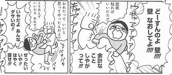 どーすんだよ 壁!!!! 壁なおしてよ!!!! (ｳｱｱｱｱｱ) レントゲン無しでコア