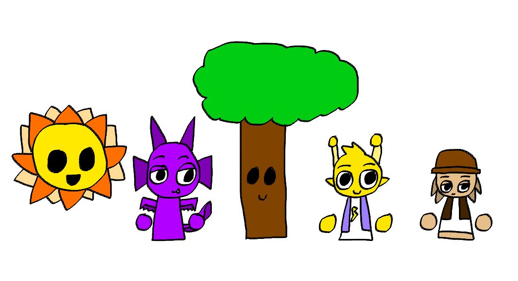 MiniBaby2022's tweet photo. #Sprunki Characters in my style.
#art #artdigital #oren #raddy #clukr #funbot #vineria #gray #brud #garnold #owackx #sky #mesun #durble #mrtree #simon #tunner #mrfuncomputer @wenda @pinki #jevin #black #sprunkifanart #mystyle https://t.co/B3kgFgxaCL
