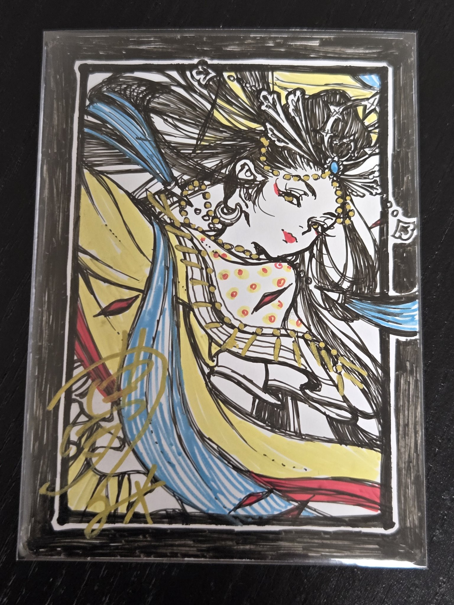 夢子 アーティストプルーフ 記憶の欠落Foil