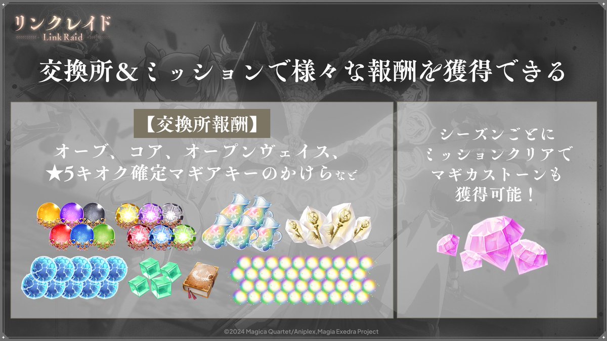 ━━━━━━━━━━━ 「リンクレイド」の特徴
