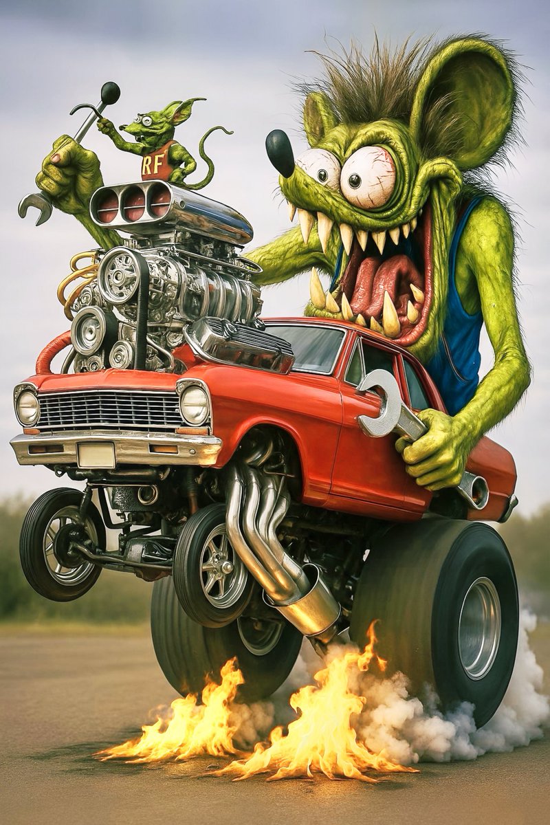 Rat Fink 💚 🐀