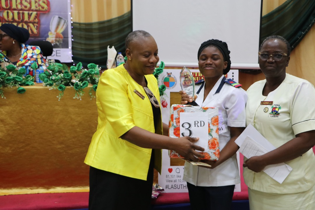 LASUTH (@lasuthikeja) on Twitter photo LASUTH Hosts 14th Annual Nurses Quiz Competition
<a href="/jidesanwoolu/">Babajide Sanwo-Olu</a> <a href="/JokeSanwoolu/">Joke Sanwo-Olu</a> <a href="/drobafemihamzat/">Obafemi Hamzat</a> <a href="/ProfAkinAbayomi/">Prof. Akin Abayomi</a> <a href="/SegsDr/">Olusegun Ogboye</a> <a href="/comforteri/">PROFESSOR ADETOKUNBO FABAMWO CMD LASUTH</a> <a href="/ADEKOYADR/">PROF. ADEBOWALE ADEKOYA</a> <a href="/LSMOH/">LSMOH</a> <a href="/followlasg/">The Lagos State Govt</a> <a href="/MobilePunch/">Punch Newspapers</a> <a href="/TheNationNews/">The Nation Nigeria</a> <a href="/GuardianNigeria/">The Guardian Nigeria</a>
facebook.com/share/p/19BFFD… LASUTH Hosts 14th Annual Nurses Quiz Competition
<a href="/jidesanwoolu/">Babajide Sanwo-Olu</a> <a href="/JokeSanwoolu/">Joke Sanwo-Olu</a> <a href="/drobafemihamzat/">Obafemi Hamzat</a> <a href="/ProfAkinAbayomi/">Prof. Akin Abayomi</a> <a href="/SegsDr/">Olusegun Ogboye</a> <a href="/comforteri/">PROFESSOR ADETOKUNBO FABAMWO CMD LASUTH</a> <a href="/ADEKOYADR/">PROF. ADEBOWALE ADEKOYA</a> <a href="/LSMOH/">LSMOH</a> <a href="/followlasg/">The Lagos State Govt</a> <a href="/MobilePunch/">Punch Newspapers</a> <a href="/TheNationNews/">The Nation Nigeria</a> <a href="/GuardianNigeria/">The Guardian Nigeria</a>
facebook.com/share/p/19BFFD…