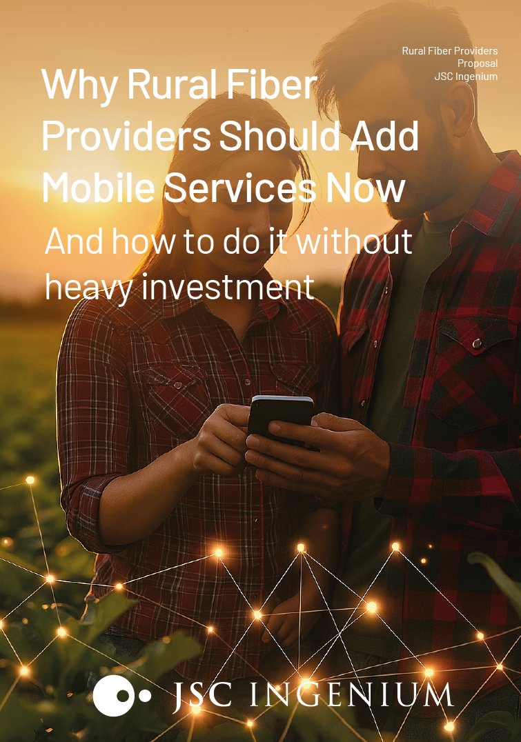 🚀 Beyond fiber: A new strategic guide for rural broadband operators is here.
Learn how to boost revenue and retention by adding mobile services—without massive investment.
Get the guide to bridge connectivity gaps in your community.
➡️ Download now: bit.ly/3UqoKTV