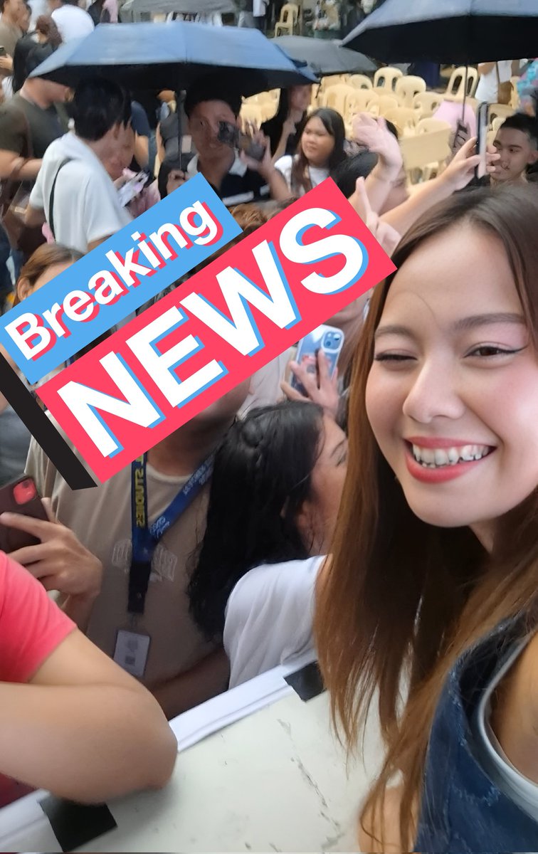 StaksofDice's tweet image. I met @sophiaamercado today and girl iba ang kinang niya kahit nung nasa 3rd floor ako ng school building namin