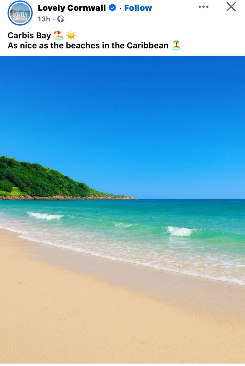 This is why it’s worth the travel to Cornwall. 6miles from where I’m staying and most beaches are like this. Absolutely stunning!!! Beats the shit North Sea and their litter ridden beaches any day!