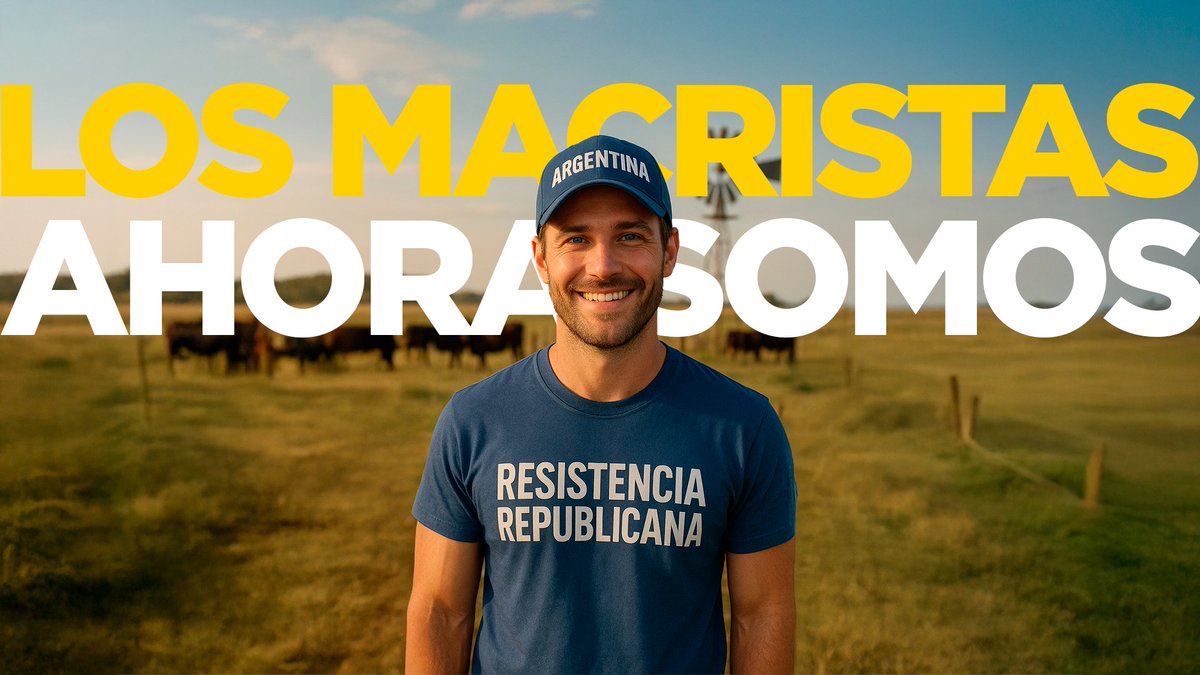 Resistenciaok's tweet image. CAMBIAMOS NOMBRE, PARA QUE MAURI NO TENGA QUILOMBOS CON KARINA NI CON EL JAVO.

Esta cuenta, cuyo usuario era MacristasOk, ahora es Resistencia Republicana.
Siempre estaremos orgullosos de Mauricio Macri como presidente de la Nación. Pero a nosotros nadie nos arrea ni nos lleva…