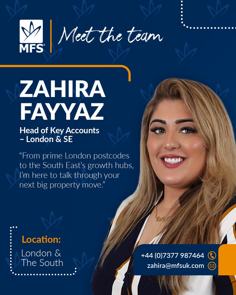 Market Financial Solutions (@mfsbridging) on Twitter photo 📍 Covering London & the South, Zahira Fayyaz delivers fast, flexible funding for complex cases.
From city towers to coastal towns, Market Financial Solutions supports deals with scale & speed.
📩 07377 987464 | zahira@mfsuk.com | Find your local BDE: hubs.li/Q03CKKqt0 📍 Covering London & the South, Zahira Fayyaz delivers fast, flexible funding for complex cases.
From city towers to coastal towns, Market Financial Solutions supports deals with scale & speed.
📩 07377 987464 | zahira@mfsuk.com | Find your local BDE: hubs.li/Q03CKKqt0
