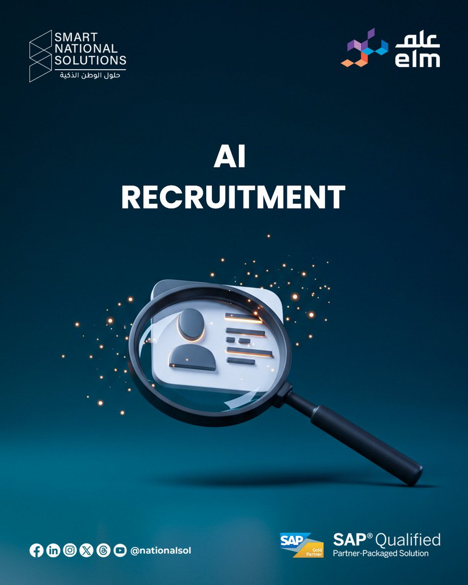 nationalsol1's tweet image. 🔹 Payroll automation
🔹 Intelligent hiring
🔹 Self-service for employees

#SAP_SuccessFactors #HR_Tech #SaudiVision2030 #SmartHR #DigitalTransformation #SaudiBusiness