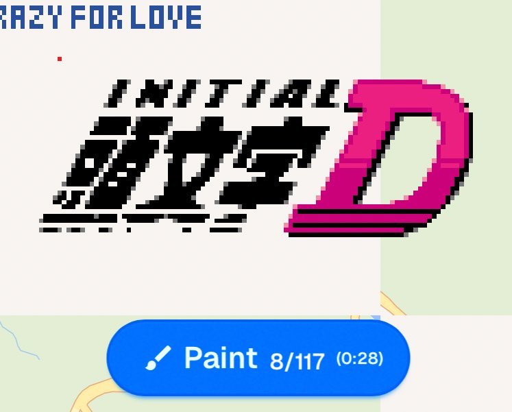 Bac___F___zSTMT's tweet image. いろは坂に描きました
素晴らしい作品をありがとう
 #頭文字D 
#wplace
#IntialD