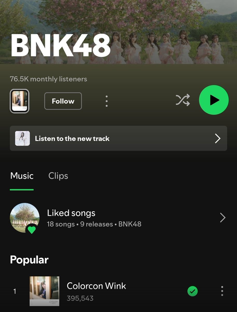 pancake_th's tweet photo. -- 🎧💻 STAT UPDATE
[👁️✨] #ColorconWinkTH

14/08/25 | 14:00 (Day 74)

[ ❤️ Youtube - MV ]  
 = 581,503 (+3,107 views)

[ 💚 Spotify ]
 = 395,543 (+2,034)

🔗 https://t.co/crryDpGTbP
🔗 https://t.co/8t9QaxeKUn

#PancakeBNK48
#Trend4Pancake
#カラコンウインク
#BNK4819thSINGLE
#BNK48 #CGM48

Spotify 13 hrs Playlist
🔗 https://t.co/F4BIRNzwUg