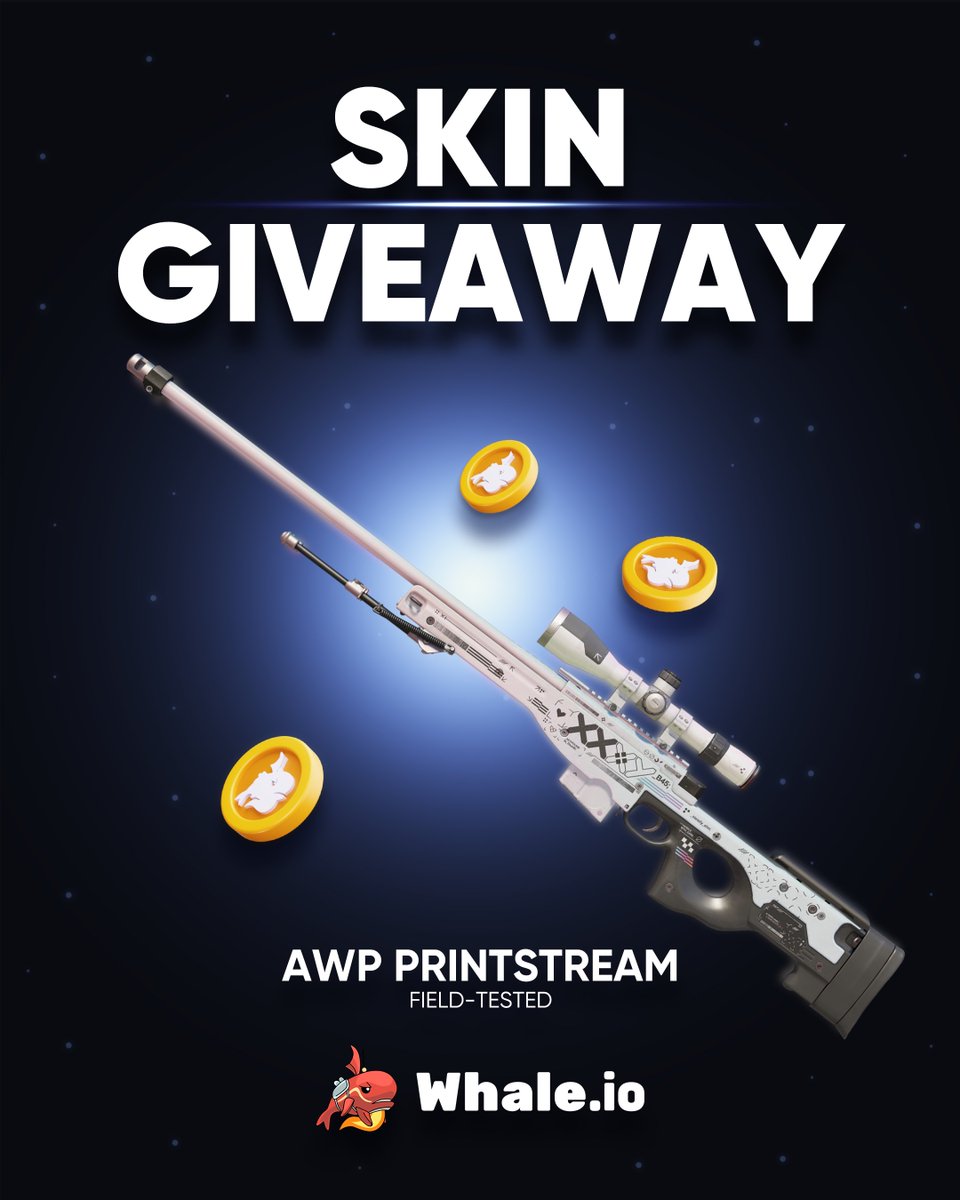 Whale Esports (@whaleesports_en) on Twitter photo ๐จ CS2 AWP | Printstream (Field-Tested) Giveaway! ๐ฅ
To enter:
- Follow <a href="/WhaleEsports_en/">Whale Esports</a> ๐ณ
- Like & Repost โค๏ธ
- Tell us who's winning BLAST Bounty Season 2 ๐
GLHF ๐ซก ๐จ CS2 AWP | Printstream (Field-Tested) Giveaway! ๐ฅ
To enter:
- Follow <a href="/WhaleEsports_en/">Whale Esports</a> ๐ณ
- Like & Repost โค๏ธ
- Tell us who's winning BLAST Bounty Season 2 ๐
GLHF ๐ซก