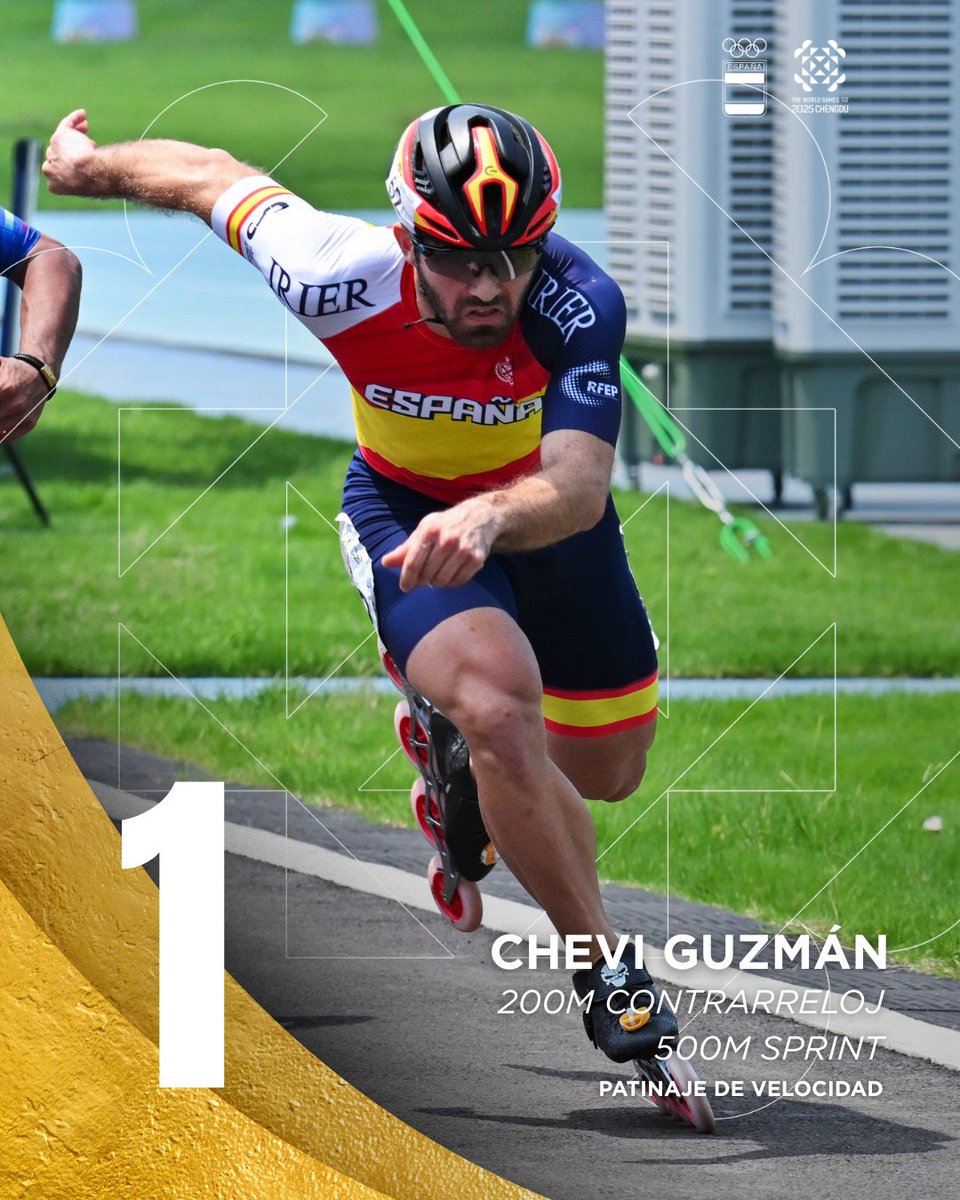 🤯🤯 ¡¡𝐃𝐄 𝐎𝐓𝐑𝐎 𝐏𝐋𝐀𝐍𝐄𝐓𝐀!! 🤯🤯

🥇😍 ¡¡𝐎𝐓𝐑𝐎𝐒 𝐃𝐎𝐒 𝐎𝐑𝐎𝐒 𝐏𝐀𝐑𝐀 𝐂𝐇𝐄𝐕𝐈 𝐆𝐔𝐙𝐌𝐀́𝐍!! 

👉 ¡Ya suma 𝒄𝒖𝒂𝒕𝒓𝒐 𝒎𝒆𝒅𝒂𝒍𝒍𝒂𝒔 𝒅𝒆 𝒐𝒓𝒐 en <a href="/TheWorldGames/">The World Games</a> de Chengdu!

👏 ¡Sencillamente histórico, <a href="/FedPatinaje/">RFEPatinaje</a>!

#TWG2025 #ElCorazónDeEspaña