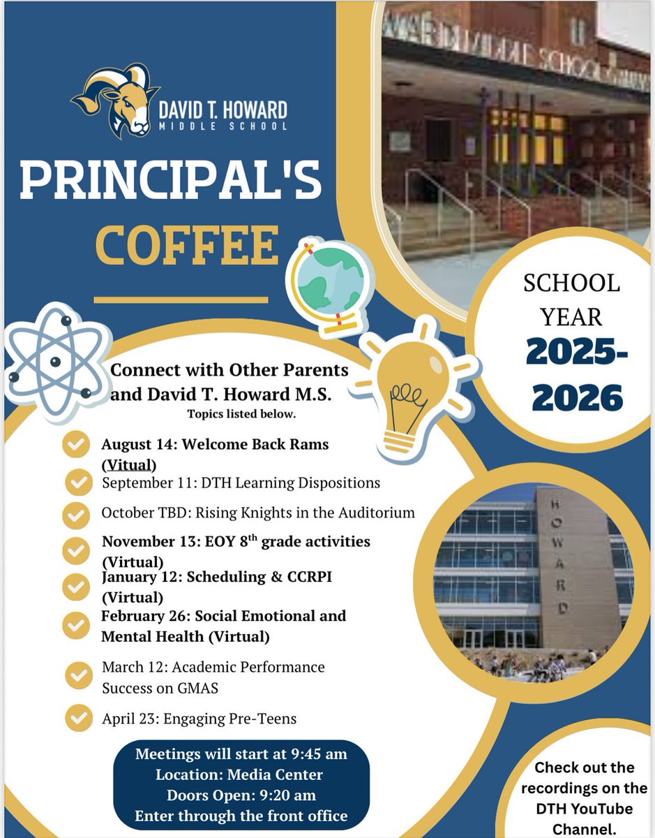 David T. Howard Middle School tweet media
