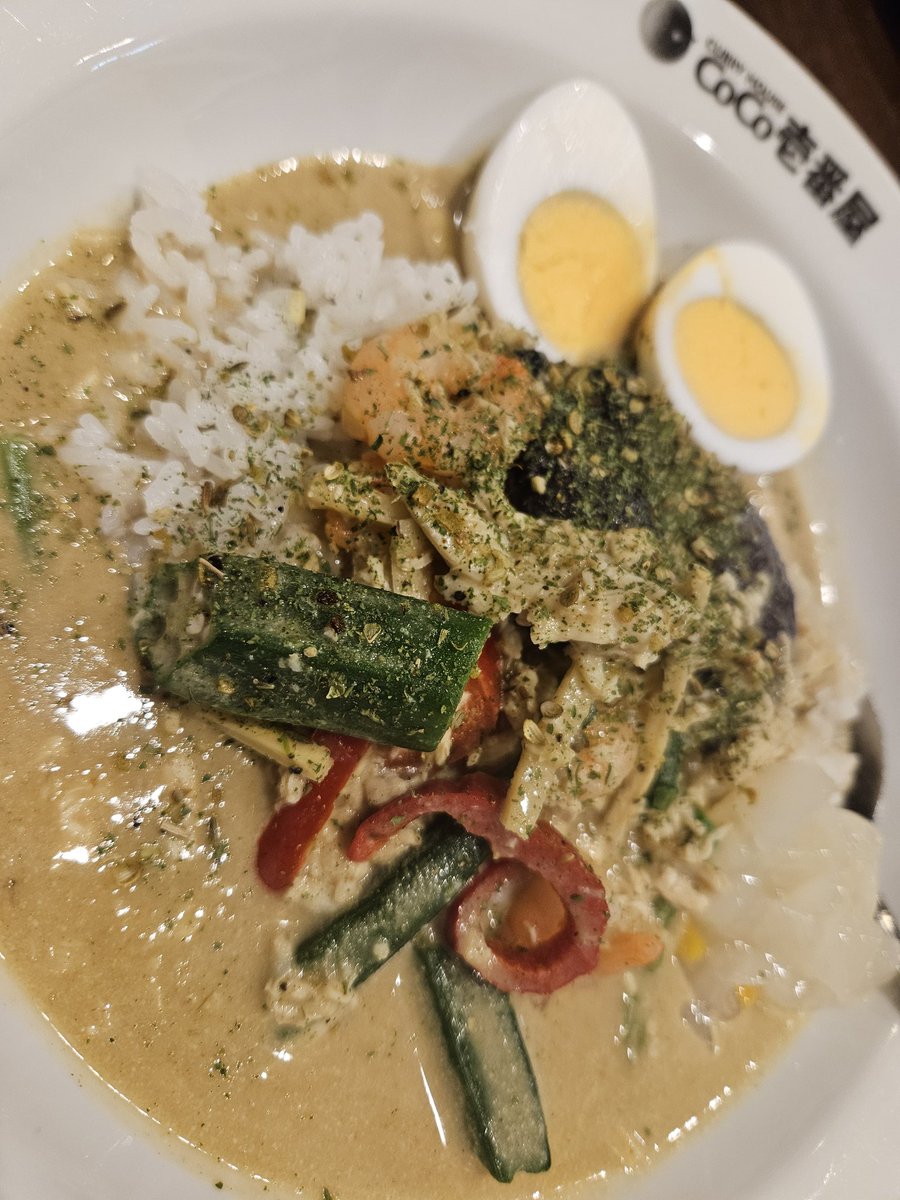 ベイ回したからね。(限定のグリーンカレー旨かったよ)(無印の方が辛くて旨いけど)