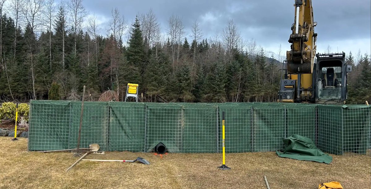 In preparation for increasing flood risks associated with the Mendenhall Glacial Outburst Flooding near Juneau, Alaska, the National Flood Fight Materiel Center at the Rock Island District was activated to provide 46,000 linear feet of gabion baskets to the affected area.